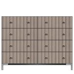 American Modern  56'' Eight-Drawer Dresser