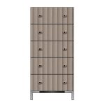 American Modern 24'' Five-Drawer Chest