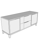 American Modern 60'' Credenza