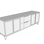 American Modern 74'' Credenza