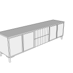 American Modern 84'' Credenza