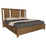 American Modern II 4C King Wood Bed