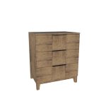 American Modern II 28'' Three-Drawer Bedside Chest