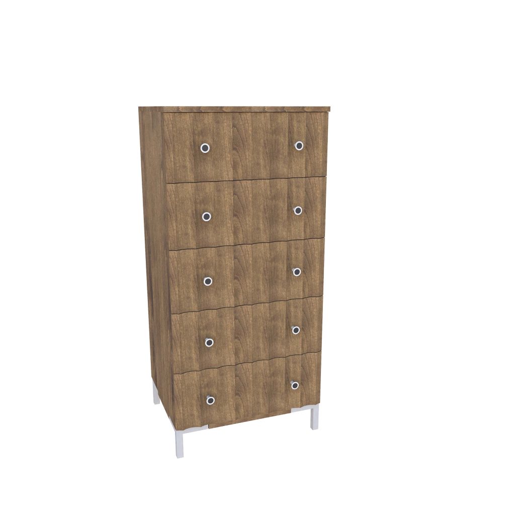 American Modern II 24'' Five-Drawer Chest