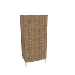 American Modern II 24'' Five-Drawer Chest