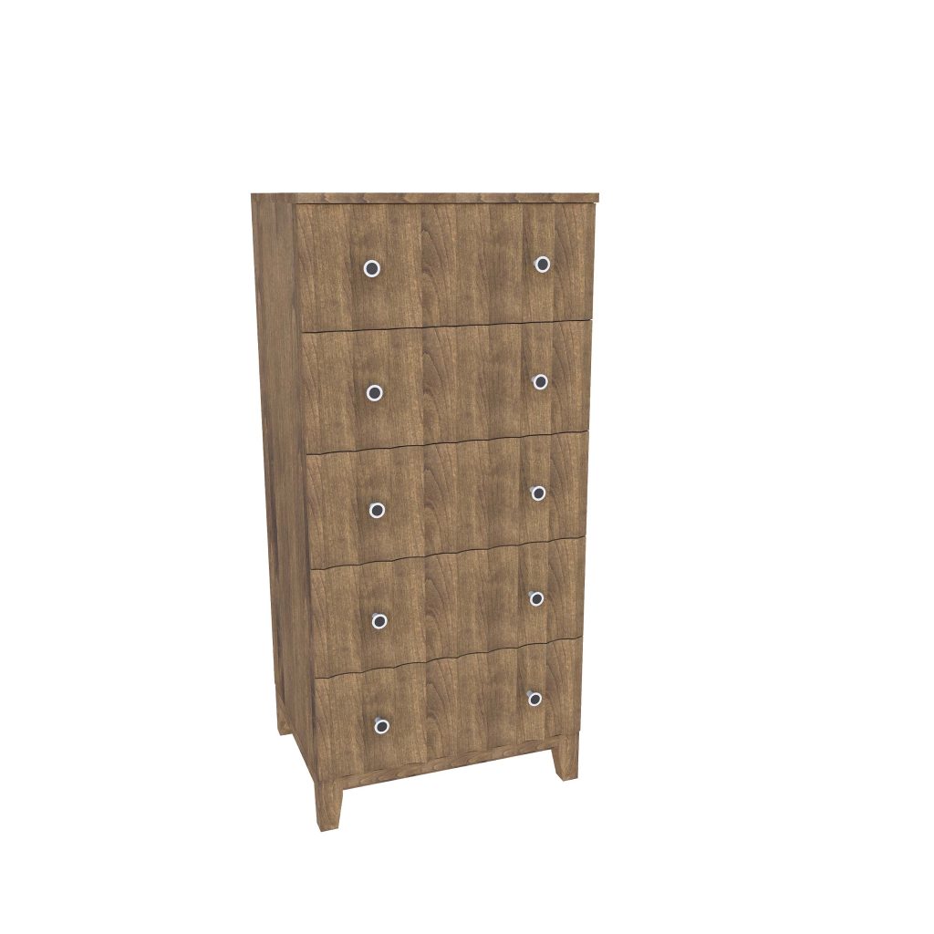 American Modern II 24'' Five-Drawer Chest