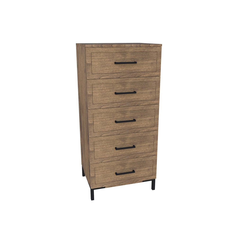 American Modern II 24'' Five-Drawer Chest