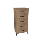 American Modern II 24'' Five-Drawer Chest