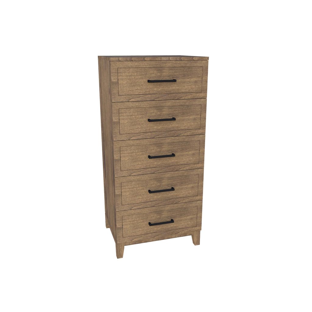 American Modern II 24'' Five-Drawer Chest