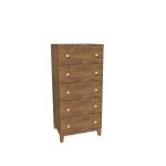 American Modern II 24'' Five-Drawer Chest