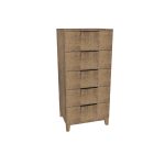 American Modern II 24'' Five-Drawer Chest