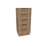 American Modern II 24'' Five-Drawer Chest