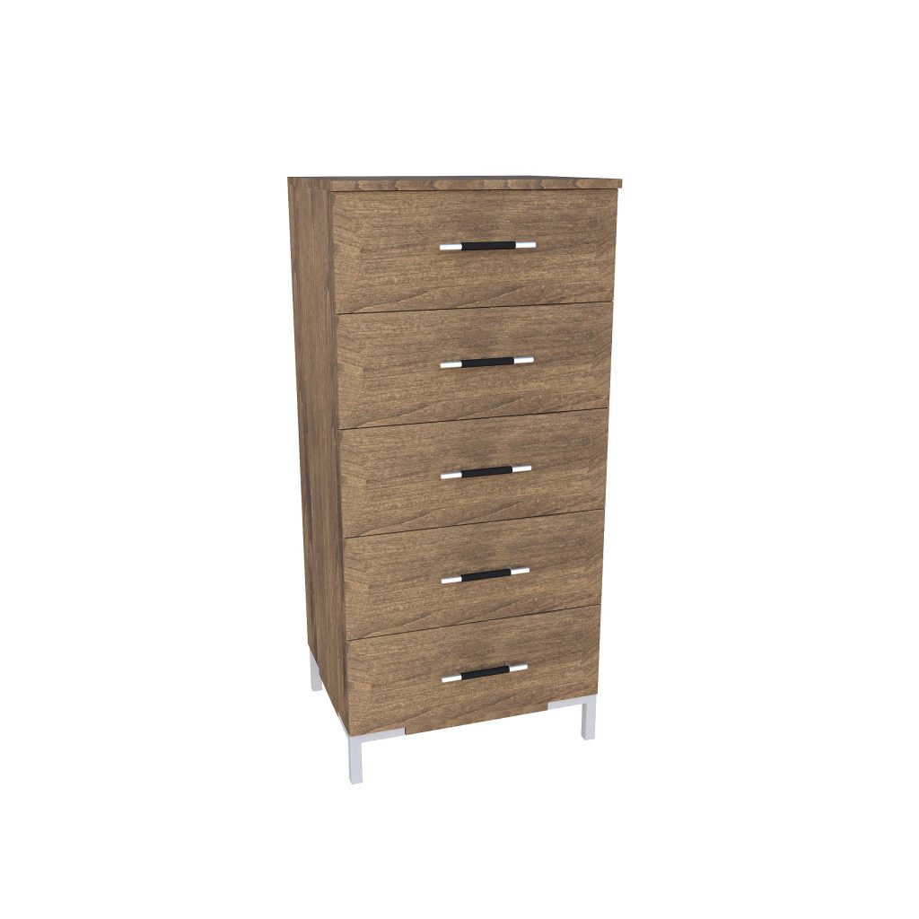 American Modern II 24'' Five-Drawer Chest