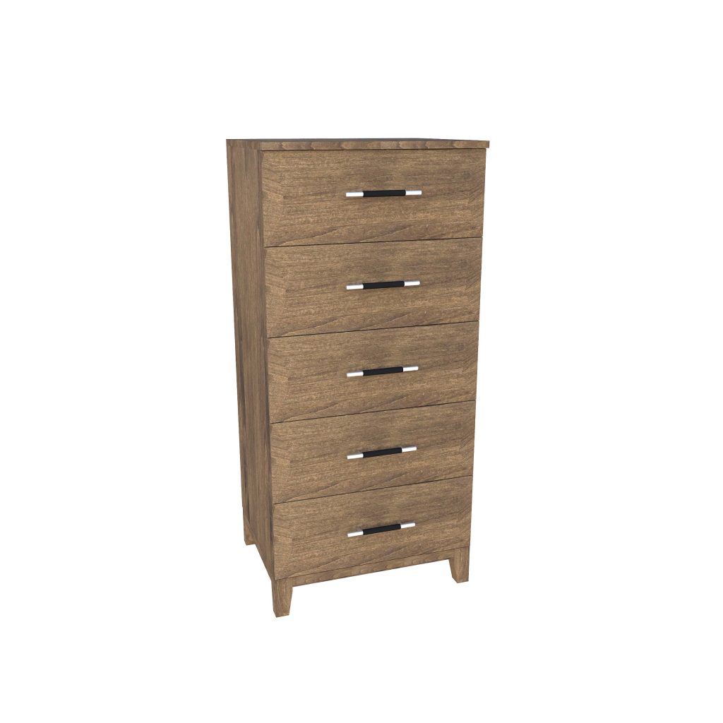 American Modern II 24'' Five-Drawer Chest