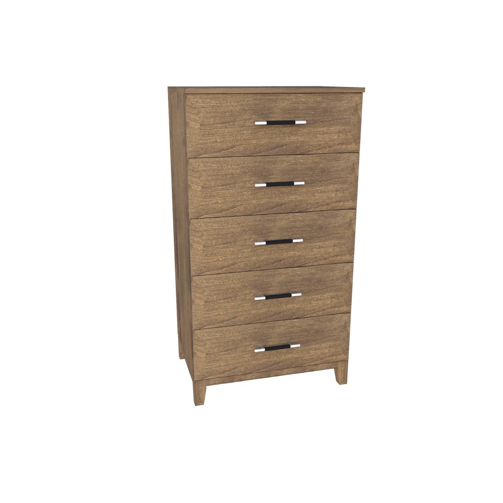 American Modern II 28'' Five-Drawer Chest