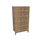 American Modern II 28'' Five-Drawer Chest