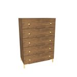 American Modern II 36'' Five-Drawer Chest