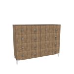American Modern II  56'' Eight-Drawer Dresser