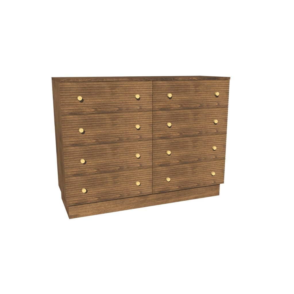 American Modern II  56'' Eight-Drawer Dresser