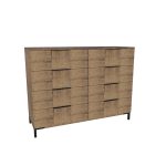 American Modern II  56'' Eight-Drawer Dresser