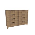 American Modern II  56'' Eight-Drawer Dresser