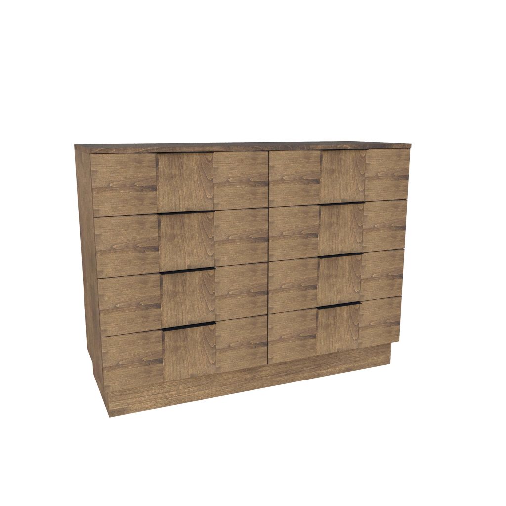 American Modern II  56'' Eight-Drawer Dresser