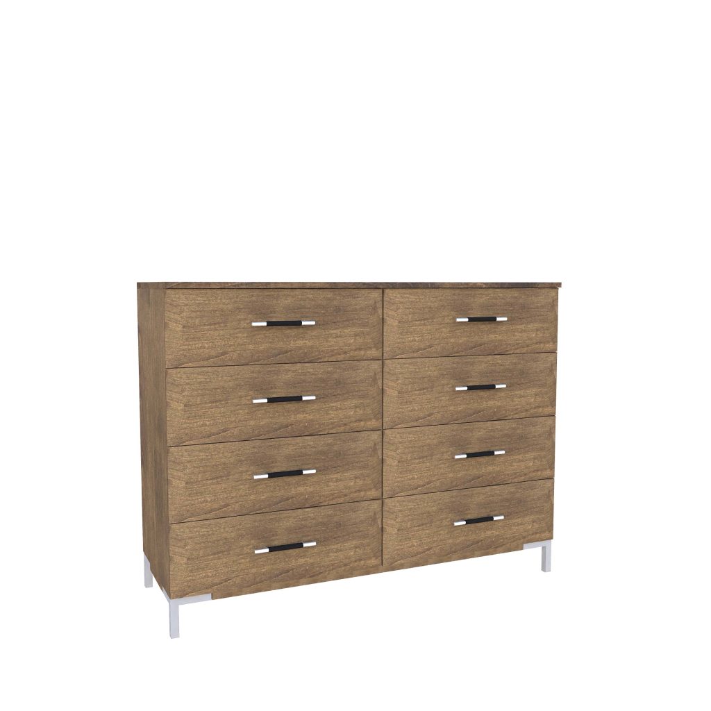 American Modern II  56'' Eight-Drawer Dresser