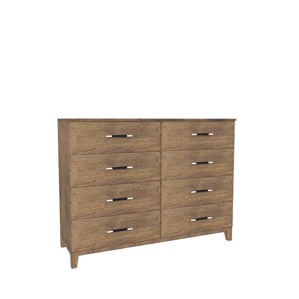 American Modern II  56'' Eight-Drawer Dresser