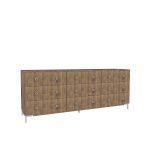 American Modern II  84'' Nine-Drawer Dresser