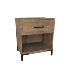 American Modern II 24'' One-Drawer Nightstand