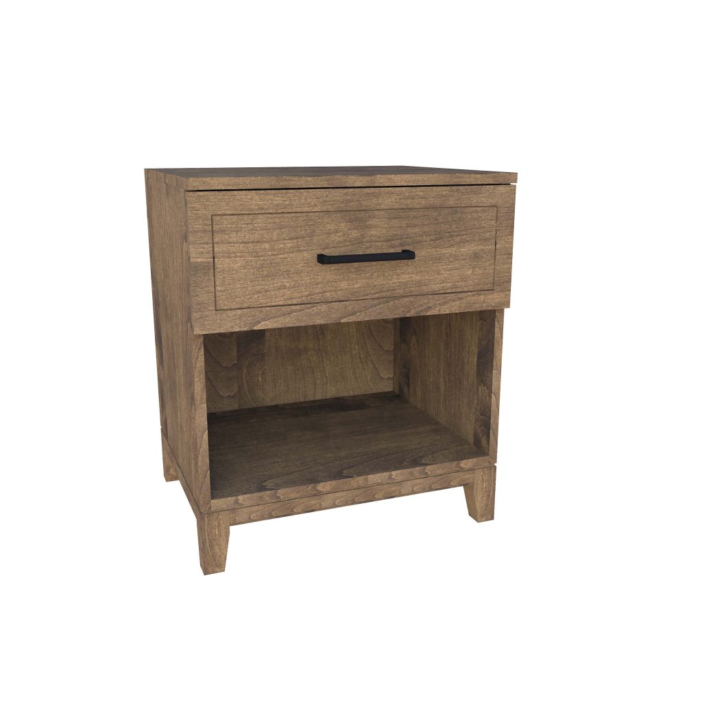 American Modern II 24'' One-Drawer Nightstand