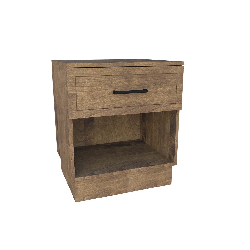 American Modern II 24'' One-Drawer Nightstand