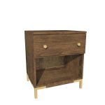 American Modern II 24'' One-Drawer Nightstand