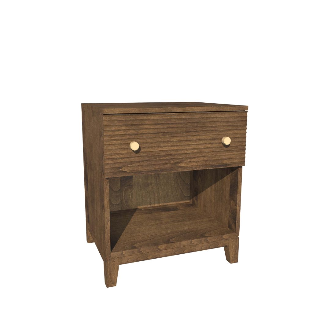 American Modern II 24'' One-Drawer Nightstand