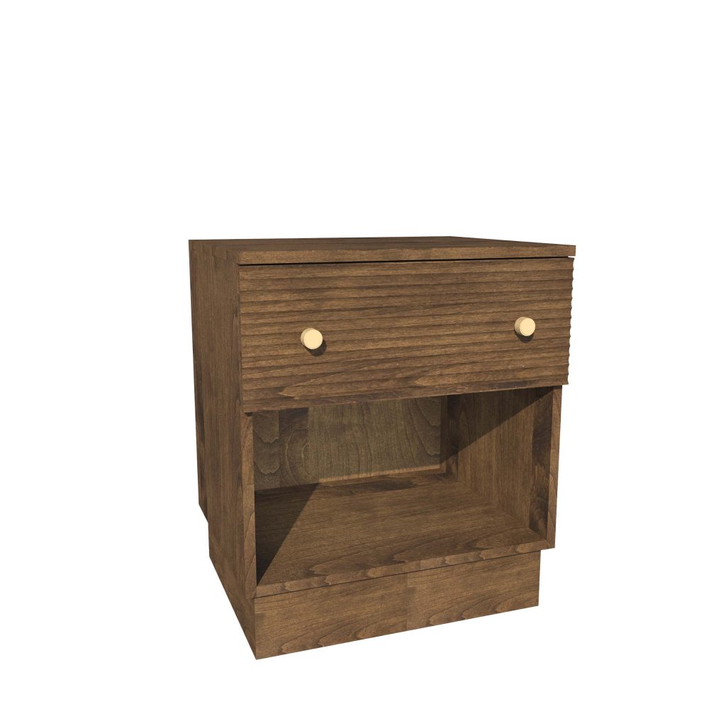 American Modern II 24'' One-Drawer Nightstand