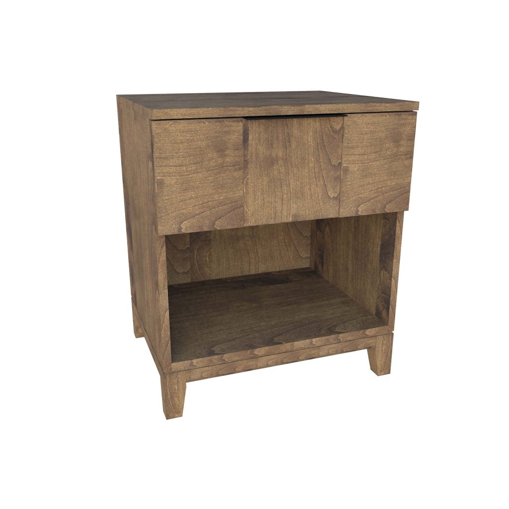 American Modern II 24'' One-Drawer Nightstand