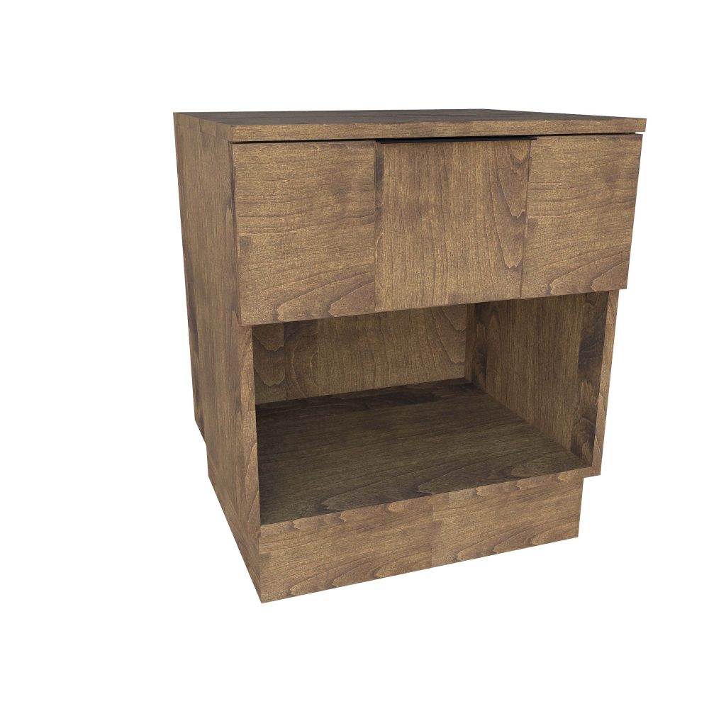 American Modern II 24'' One-Drawer Nightstand