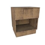 American Modern II 24'' One-Drawer Nightstand