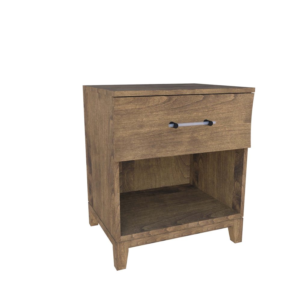 American Modern II 24'' One-Drawer Nightstand