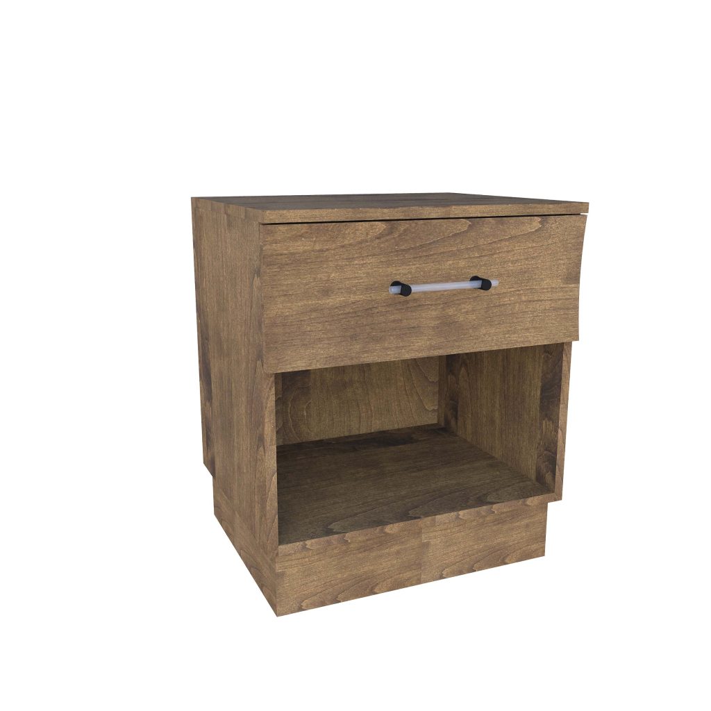 American Modern II 24'' One-Drawer Nightstand