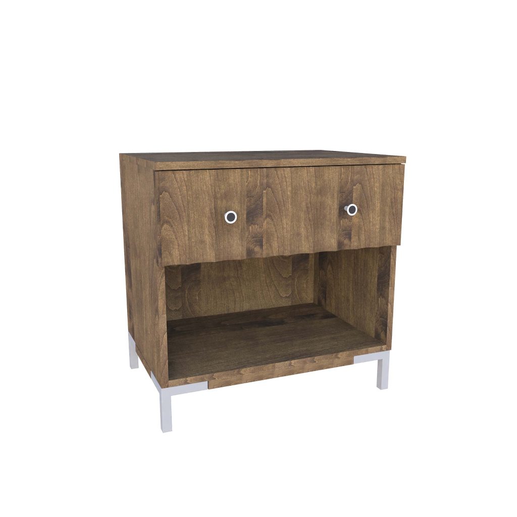 American Modern II 28'' One-Drawer Nightstand