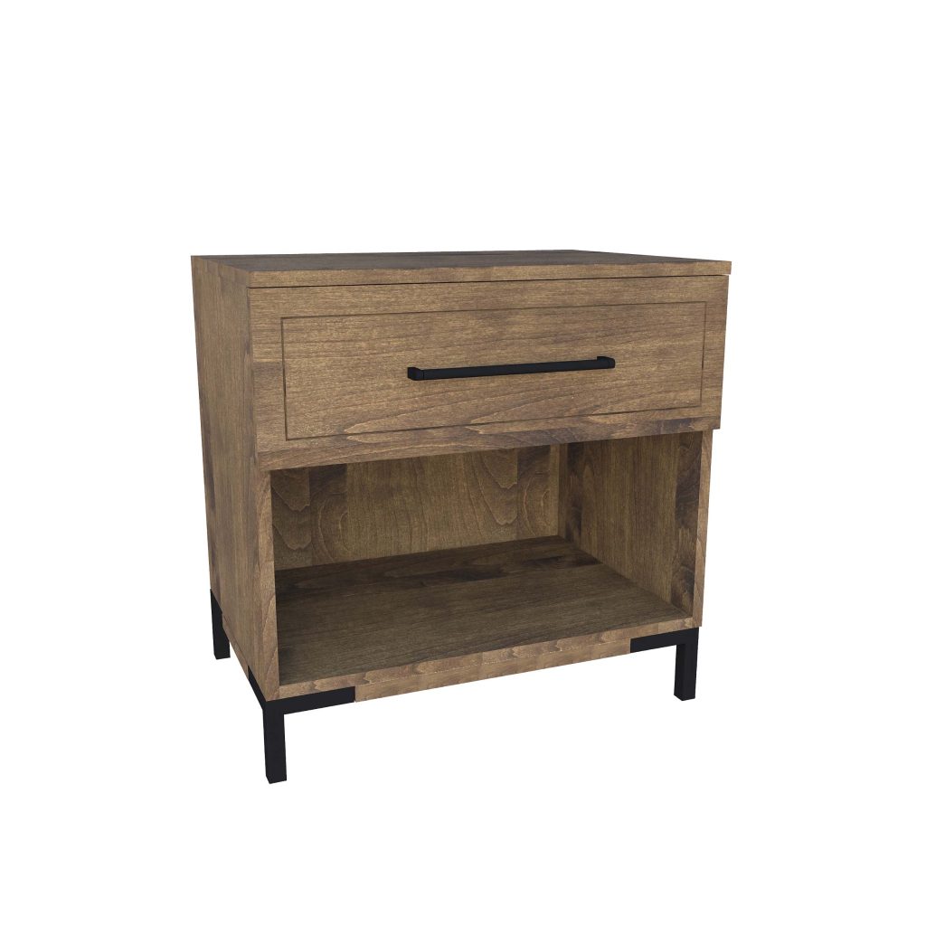 American Modern II 28'' One-Drawer Nightstand
