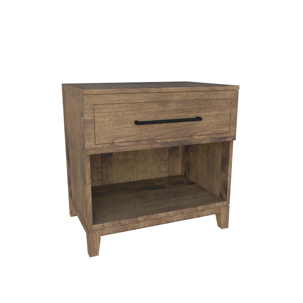 American Modern II 28'' One-Drawer Nightstand