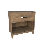 American Modern II 28'' One-Drawer Nightstand