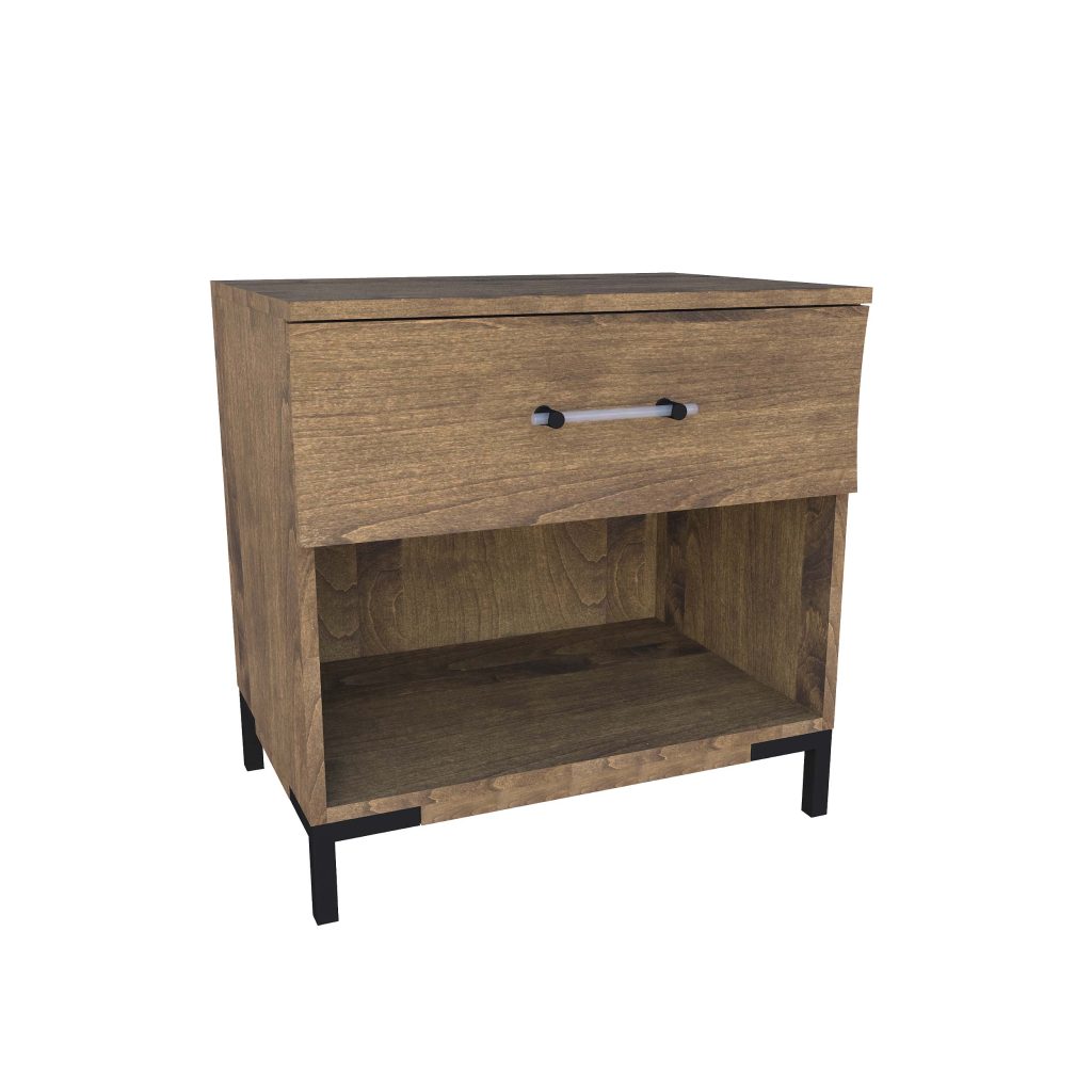 American Modern II 28'' One-Drawer Nightstand