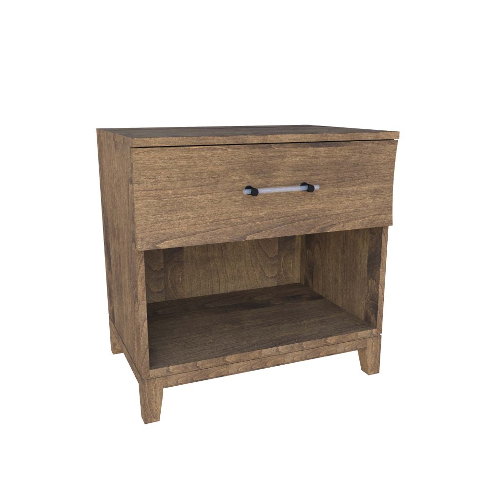 American Modern II 28'' One-Drawer Nightstand