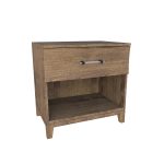 American Modern II 28'' One-Drawer Nightstand