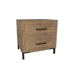 American Modern II 24'' Two-Drawer Nightstand