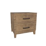 American Modern II 24'' Two-Drawer Nightstand