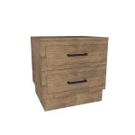 American Modern II 24'' Two-Drawer Nightstand